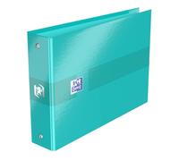 Oxford Classeur Color Life A5 à l'Italienne Dos 35 mm 2 Anneaux Ronds Couverture Carte Pelliculée Verte