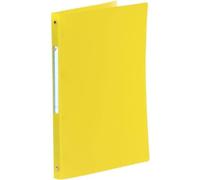 OXFORD Classeur Memphis A4 Dos 20mm 4 Anneaux Ronds Couverture Polypro Jaune