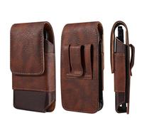 Oxford Clip ceinture en cuir avec motif pour sorties de 5,2 à 7" Marron 17 x 8,5 x 1,8 cm