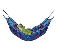 Oxford Cloth Reptile Hammock with Hanging Clips | 14x7 inch Lounge Bed for Bearded Dragons | Breathable Terrarium Climbing for Lizards | Suspended Gecko Chameleon Pet Swing