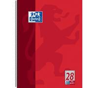 Oxford Collegeblock A4+220x295mm 80 Bl. Kariert Rand L+R