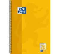 Oxford Collegeblock DIN A4+ quadrillé 80 feuilles marge de droite