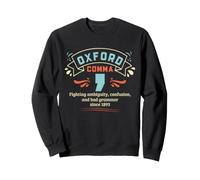 Oxford Comma Grammar Humour Combat Ambiguity Since 1893 Sweatshirt