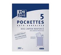 Oxford Correspondance Enveloppes Pack de 5 dos cartonné Blanc Maxi format 260x330