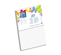 Oxford Correspondance Lot de 10 Enveloppes Format visite Blanc