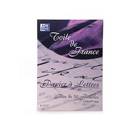 Oxford Correspondance Toile de France Papier à lettres A4 Blanc