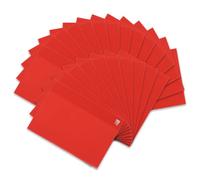 Oxford Couverture pour Notebook, Souple et Lavable pour Notebooks A4, Rouge-transparent, 25 unités