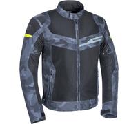 Oxford Dakar Camo, veste textile imperméable 5XL Noir/Gris/Gris Foncé Noir/Gris/Gris Foncé