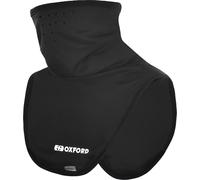 Oxford Deluxe Neck Tube Micro Fleece Black Motorcycle Neckwarmer