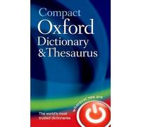 Oxford Dictionaries - Compact Oxford Dictionary Thesaurus - Hardback - E245z