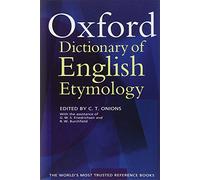 Oxford Dictionary of English Etymology