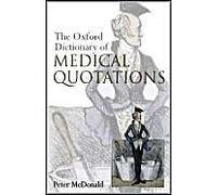 Oxford Dictionary Of Medical Quotations