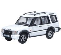 Oxford Diecast 76LRD2004 Land Rover Discovery Chawton Jauge OO Blanc