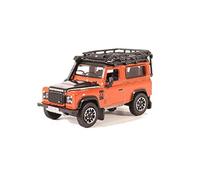 Oxford Diecast 76LRDF008AD Land Rover Defender 90 Break Phoenix Orange (Aventure)