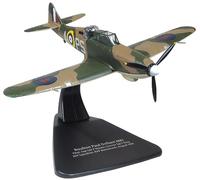Oxford Diecast AC109 Boulton Paul Defiant 264 m² RAF Hornchurch 1940 Échelle 1:72 Maquette d'avion pour enfants, amateurs, maquilleurs