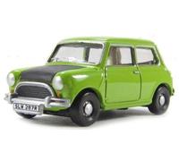 Oxford Diecast Model 1:76 Classic Mini Lime Green Car Collectable Gift by Oxford