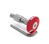 Oxford Embouts de guidon Bar Ends 2 Rouge (jeu de pièces)
