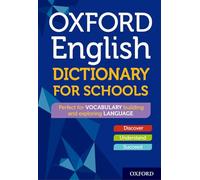 Oxford Dictionaries – Oxford English Dictionary for Schools – Livre en anglais – Relié
