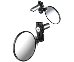 Oxford Ensemble de miroirs à extrémité à barre rabattable
