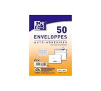 Oxford enveloppes pr?cas?es, c6, blanche, 114 x 162 mm, 100103678