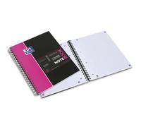 Oxford NoteBook Cahier à Spirales A4+ 160 Pages Grands Carreaux Seyès Couverture Polypro Couleur Aléatoire