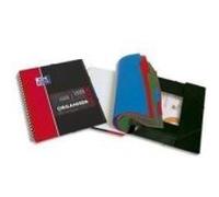 Oxford Etudiant Cahier Organiser Book Spiralé Couverture Polypropylène 160 Pages 5x5 24,5 X 31 Cm Avec Appli Sos Notes
