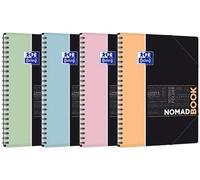 Oxford Cahier Nomadbook Étudiants A4+ Seyès Pastel