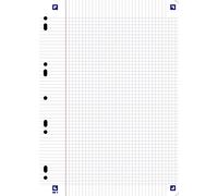 Oxford Etudiants SOS Notes Feuille simple Petits carreaux 400 pages A4 Blanc