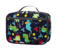 Oxford Fabric Square Bentos Box Sac à déjeuner isotherme pour enfants et adultes avec pique-nique en plein air pratique Fournitures