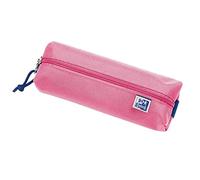 Oxford Trousse à crayons en polyester durable, rectangulaire, petite, rose 22 x 7 x 4 cm