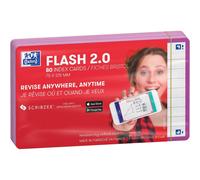 Oxford Fiches Flash 2.0 - 75 X 125 Mm, Lign¿, Lilas
