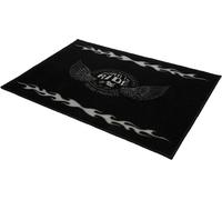 Oxford Flame, paillasson 90x60 cm Noir/Gris Noir/Gris