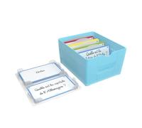 Oxford Flashbox Boîte pour les Fiches Bristol Flashcards 2.0, 7,5 x 12,5 cm