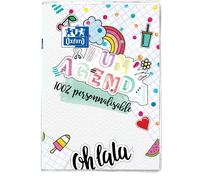 OXFORD FUN'AGENDA Agenda Scolaire Sept 2021 - Sept 2022 Format 12x18cm Journalier 352 Pages Couverture Personnalisable Décor A
