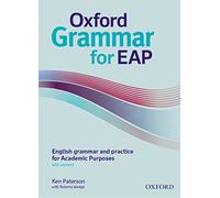 Oxford grammar for eap: grammar and language for academic study