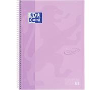 Oxford Hamelin Cahier A4 5x5 Couverture Extra Rigide 80 Feuilles 1 Bandeau Couleur Touch
