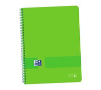 Oxford Hamelin Cahier A4 5x5 Couverture Plastique 80 Libreta Leve