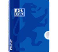 Oxford Hamelin Cahier A4 Agrafé Quadrillé 4x4 Couverture Plastique Openflex 48 Feuilles 1 Unité