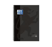 Oxford Europeanbook 1 Bloc-Notes A4 80 Feuilles Noir