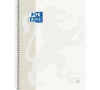 Oxford Hamelin Carnet A4 Avec Grille 5x5 Couverture Extra Rigide 80 Feuilles Oxford & You 1 Bande De Couleur