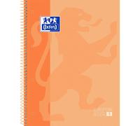 Oxford Hamelin Carnet A4 Avec Grille 5x5 Couverture Extra Rigide 80 Feuilles Oxford & You 1 Bande De Couleur