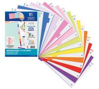 Oxford Hamelin Intercalaires A4 En Plastique Pour Classement 10 Positions 10 Couleurs Différentes