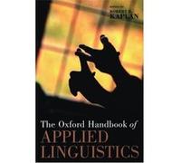 Oxford Handbook Of Applied Linguistics