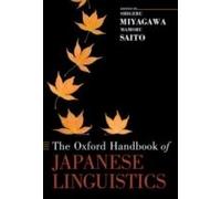 Oxford Handbook Of Japanese Linguistics