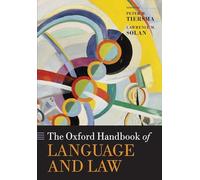 OXFORD HANDBOOK OF LANGUAGE & LAW OHBK PAPER