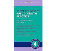 Oxford Handbook of Public Health Practice – Oxford University Press