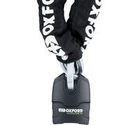 Oxford Hardcore XC13 Cadenas de chaîne, noir, taille 150 cm pour homme