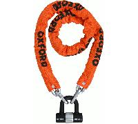 Oxford Hd 10mm 1.5m Chain Lock Orange