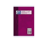 Oxford 384401628/100050314 d'exercice livre DIN A4, lineatur 28, 90 g/m² Couleurs assorties