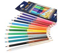 Oxford Helix Crayons de couleur 2 crayons duo. coloris assortis